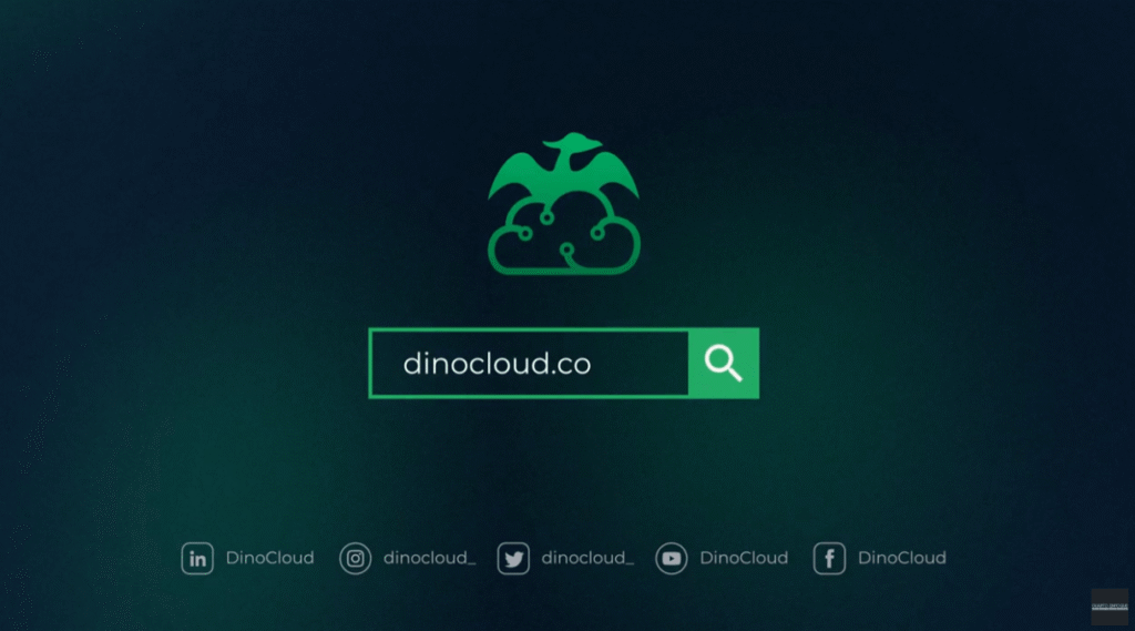 Video animado en motion graphics para dinocloud Video animado en motion graphics para dinocloud