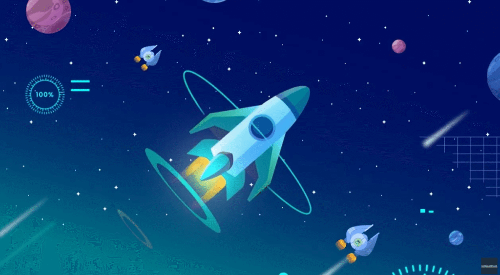 Video animado en motion graphics para dinocloud Video animado en motion graphics para dinocloud