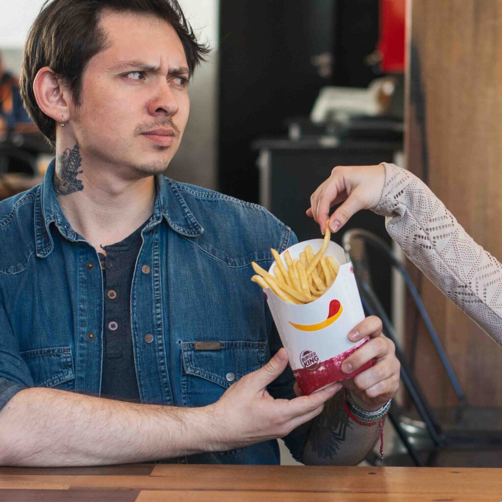 Social Media Burger King fotografías Social Media Burger King fotografías