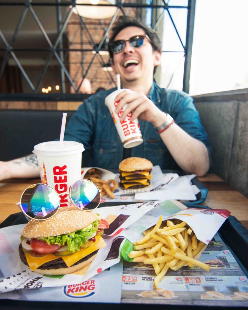 Social Media Burger King fotografías Social Media Burger King fotografías