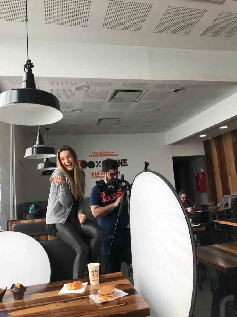Burger King Redes Sociales Backstage Pros y contras de una sesion de fotos en estudio vs exteriores