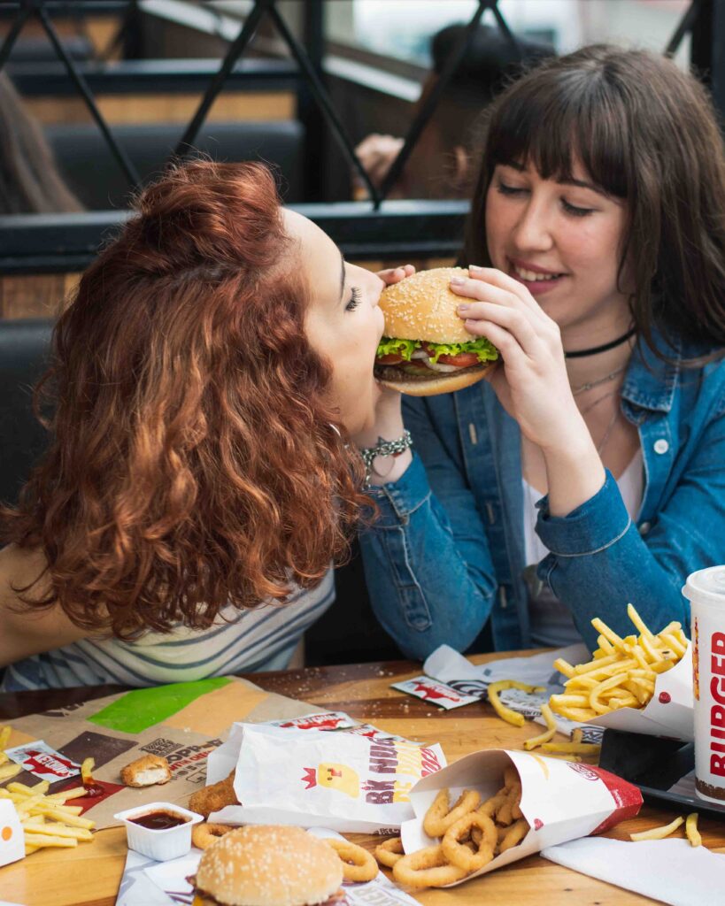 Social Media Burger King fotografías Social Media Burger King fotografías