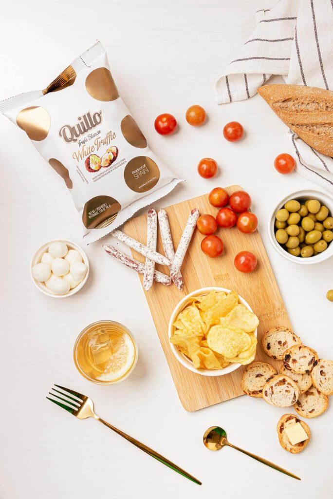 Quillo 4 Quillo - Premium Potato Chips fotografía publicitaria