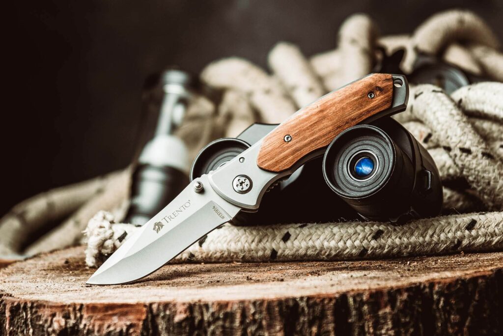 trento 10 Trento cuchillos fotografía publicitaria