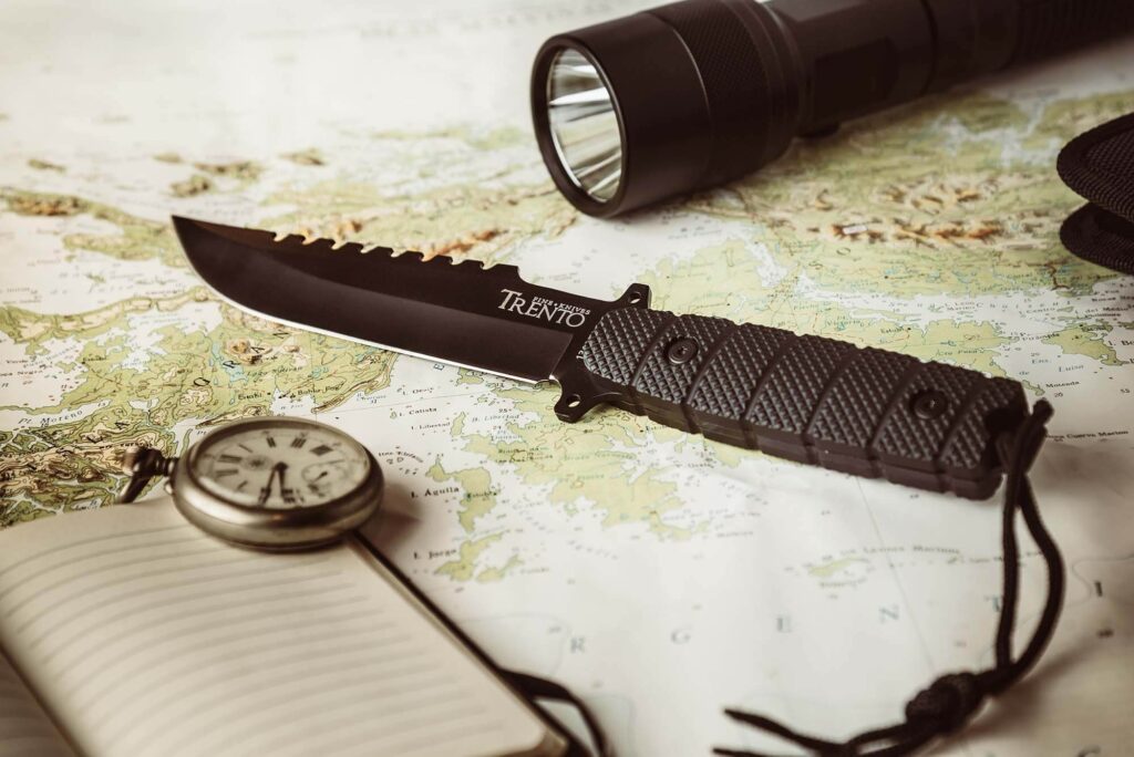 trento 14 Trento cuchillos fotografía publicitaria