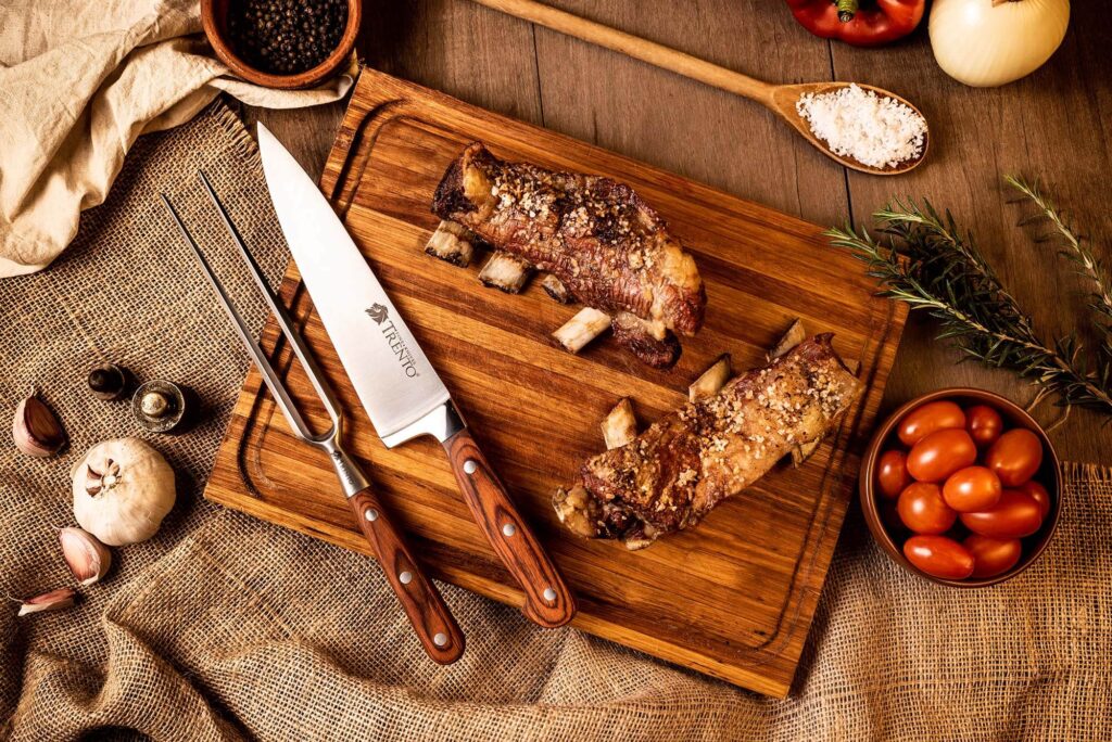 trento 34 Trento cuchillos fotografía publicitaria