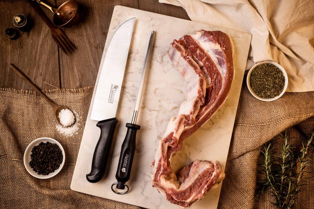 trento 39 Trento cuchillos fotografía publicitaria