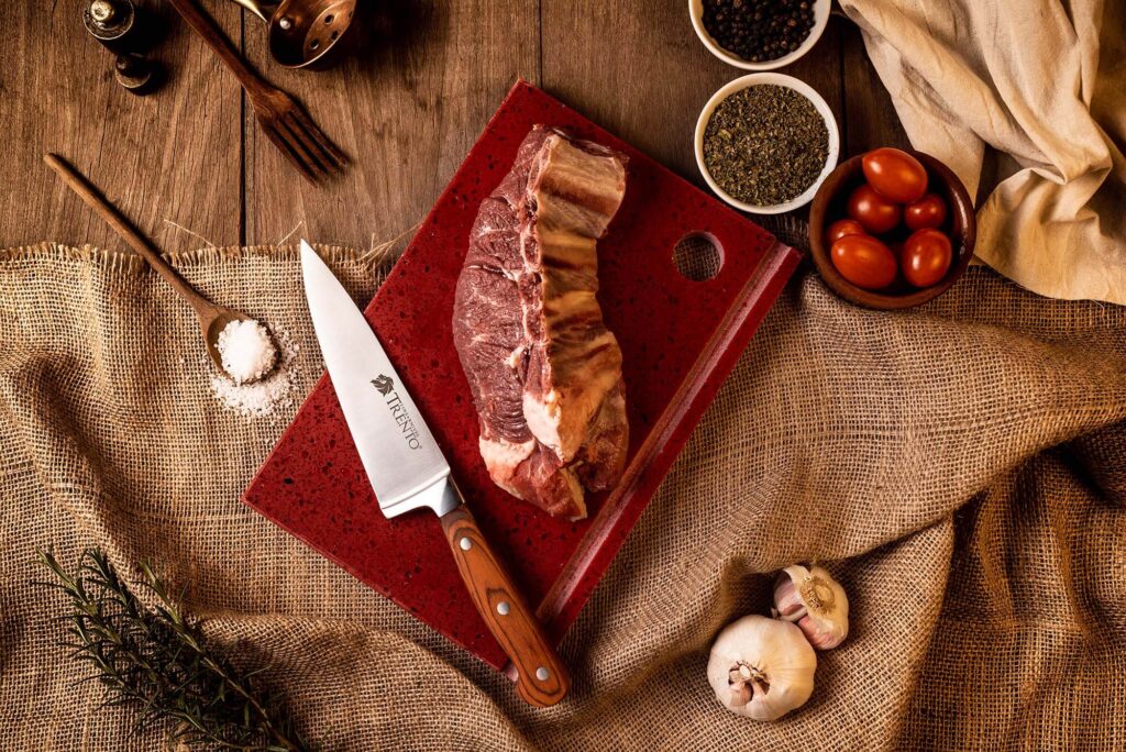 trento 42 Trento cuchillos fotografía publicitaria