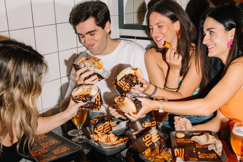 Nugu burger carrusel 8 Nugu Burger fotografía para redes sociales España