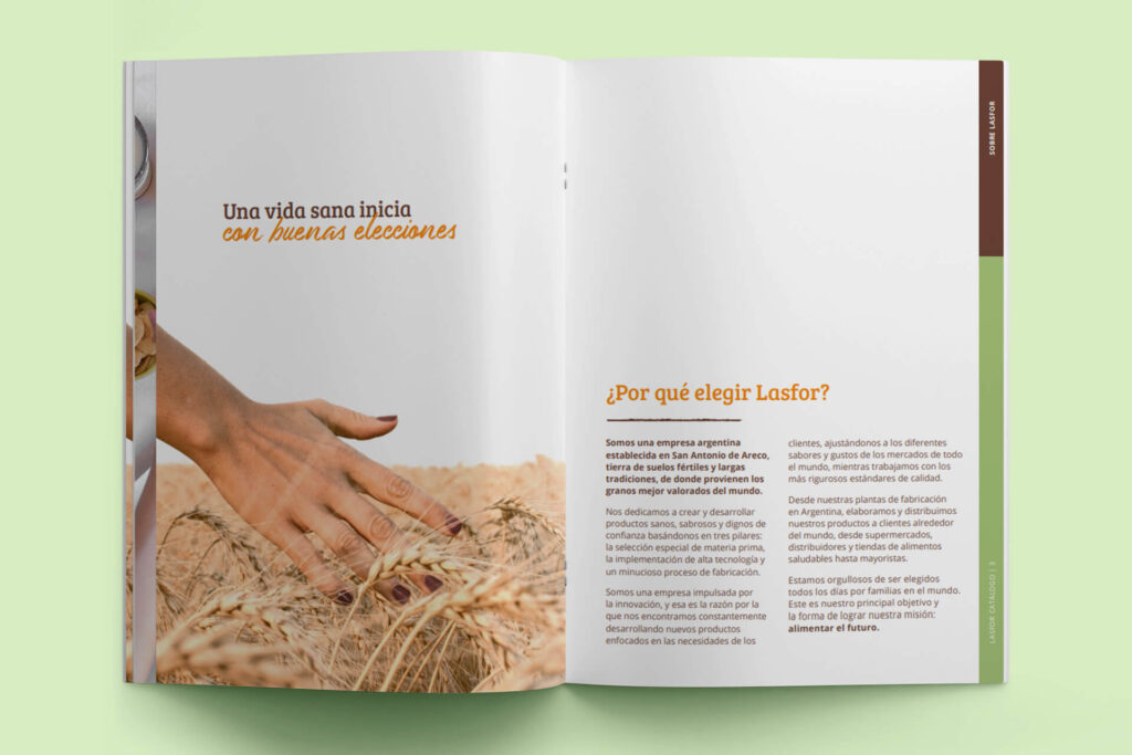 Catalogo de productos digital orientado a cereales Catalogo de productos digital orientado a cereales