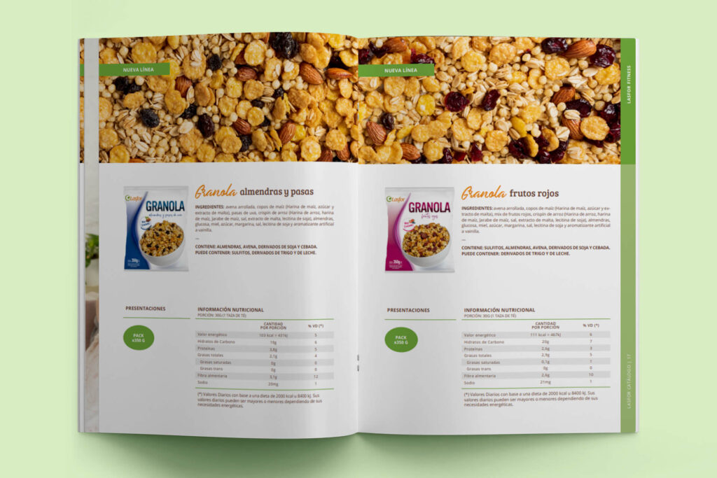 Catalogo de productos digital orientado a cereales Catalogo de productos digital orientado a cereales