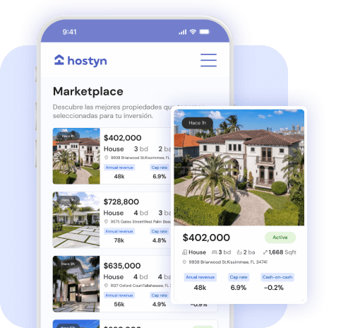 Hostyn web Real Estate Startup