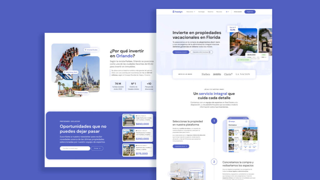 Desarrollo web para startup Desarrollo web para startup