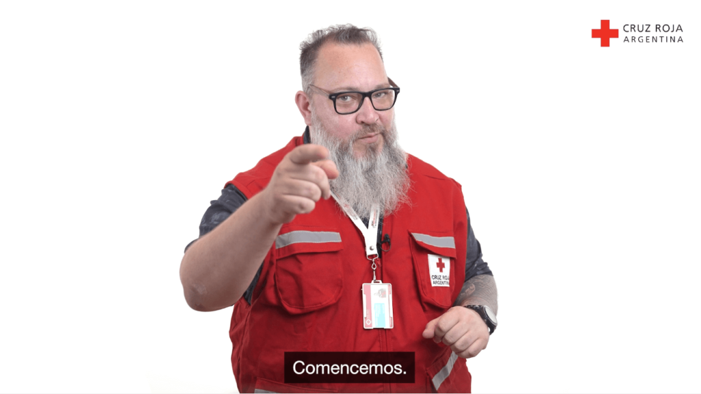Cruz Roja Argentina contenido audiovisual de capacitación Cruz Roja Argentina contenido audiovisual de capacitación