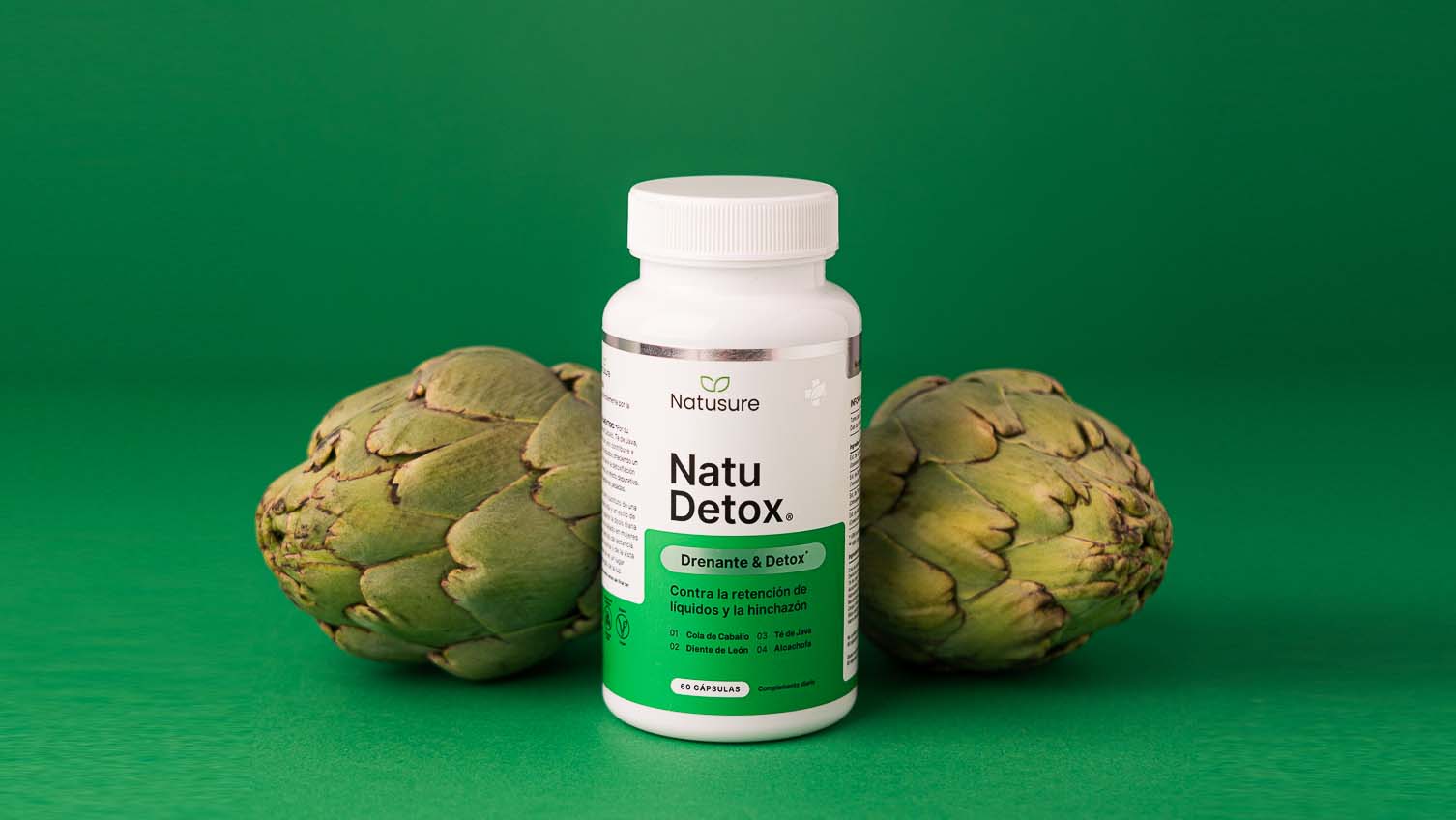 NatuSure fotografía publicitaria a productos de salud natural