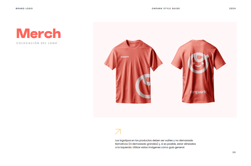 Ejemplo de manual de marca para branding de startups tecnologica enfocada en turismo Ejemplo de manual de marca para branding de startups tecnologica enfocada en turismo