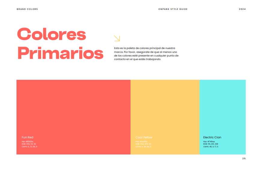 Ejemplo de manual de marca para branding de startups tecnologica enfocada en turismo Ejemplo de manual de marca para branding de startups tecnologica enfocada en turismo