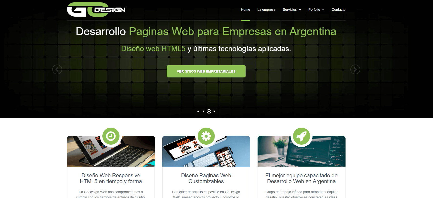 GoDesign – Diseño Web Profesional y Desarrollo Empresarial