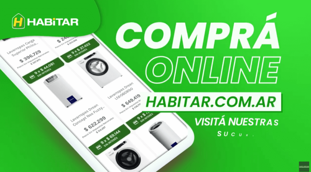 Video publicitario para televisión enfocado en tienda Ecommerce de productos electronicos como empresa Habitar con video animado Video publicitario para televisión enfocado en tienda Ecommerce de productos electronicos como empresa Habitar con video animado