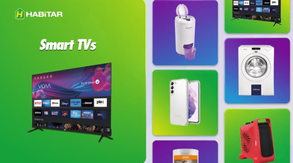 Video publicitario para televisión enfocado en tienda Ecommerce de productos electronicos como empresa Habitar con video animado Video publicitario para televisión enfocado en tienda Ecommerce de productos electronicos como empresa Habitar con video animado