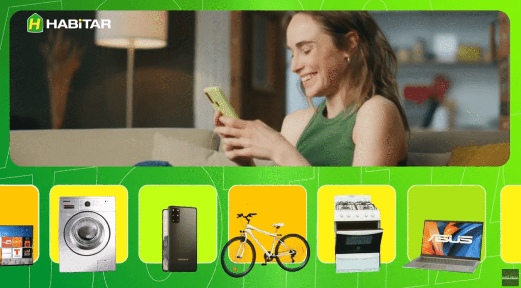 Video publicitario para televisión enfocado en tienda Ecommerce de productos electronicos como empresa Habitar con video animado Video publicitario para televisión enfocado en tienda Ecommerce de productos electronicos como empresa Habitar con video animado