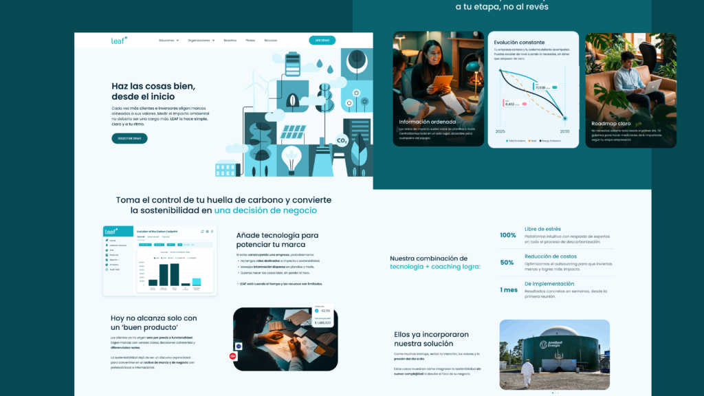 Frame 96573 Sitio Web Leaf - Sustentabilidad para empresas sas